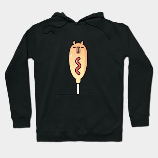 capybara corn dog Hoodie